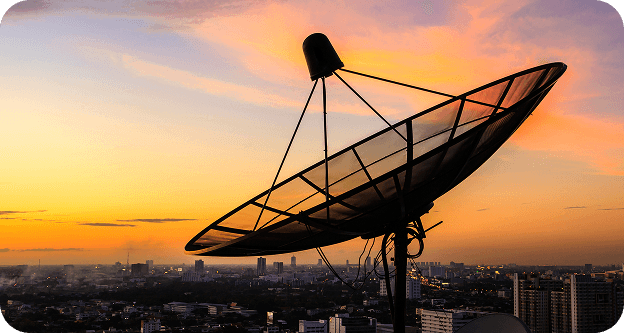 Skyscrapers forming an X when viewed from below